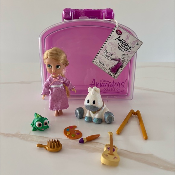 Disney Other - Disney Animators' Collection Rapunzel Mini Doll Playset